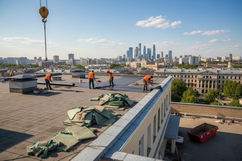 Flat Roof Installation
